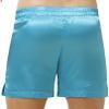 Agoky Men's Silky Satin Boxers Shorts Trunks Style Underwear Loose Smooth Sleepwear Pants 2# Blue Medium view 4