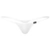 FEESHOW Men's Underwear T Back G String Briefs Sexy Thongs Lingerie Jockstrap Beach Swimming Thong White XX-Large view 1