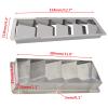 JT-HLM 5 Slots Boat Louvered Vent, Stainless Steel Marine Yacht Grille Ventilators Cover for Boats view 3