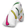 Barudan Golf Putter Cover Blade Putter Club Head Cover Headcover Magnetic Leather Golf Headcover fits for Odyssey, Scotty Cameron - Colorful Tees Emboidery Putter Cover Golf for Men/Women view 1