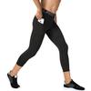 3 Pack Men's Compression Pants 3/4 Workout Dry-fit Baselayers Underwear Sport Tights Running Athletic Leggings Capris view 2
