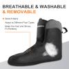Inline Skates for Men Women, 3 Wheels 110mm Blades Roller for Adult Male Female, Classic Outdoor Fitness Inline Speed Skates for Unisex (Black) Men7.5/Women8.5/27cm view 4