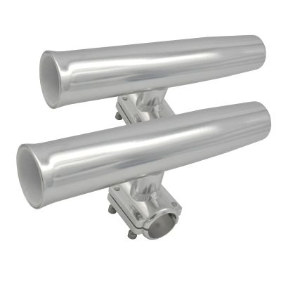 JT-HLM 2pcs Aluminum clamp on Fishing Rod Holder for Rails 7/8" to 1"