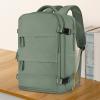 coowoz Travel Backpack For Women Men,Carry On Backpack,Hiking Backpack Waterproof Outdoor Sports Rucksack Casual Daypack Travel Essentials(Olive Green) view 2