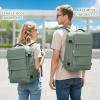 coowoz Travel Backpack For Women Men,Carry On Backpack,Hiking Backpack Waterproof Outdoor Sports Rucksack Casual Daypack Travel Essentials(Olive Green) view 3