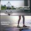 Sportneer Balance Board - 7 Modes Wobble Board with Adjustable Stoppers - Exercise Balancing Stability Trainer for Improve Balance, Surf Trainer & Physical Therapy - Roller and 2.8'' Ball Included view 4