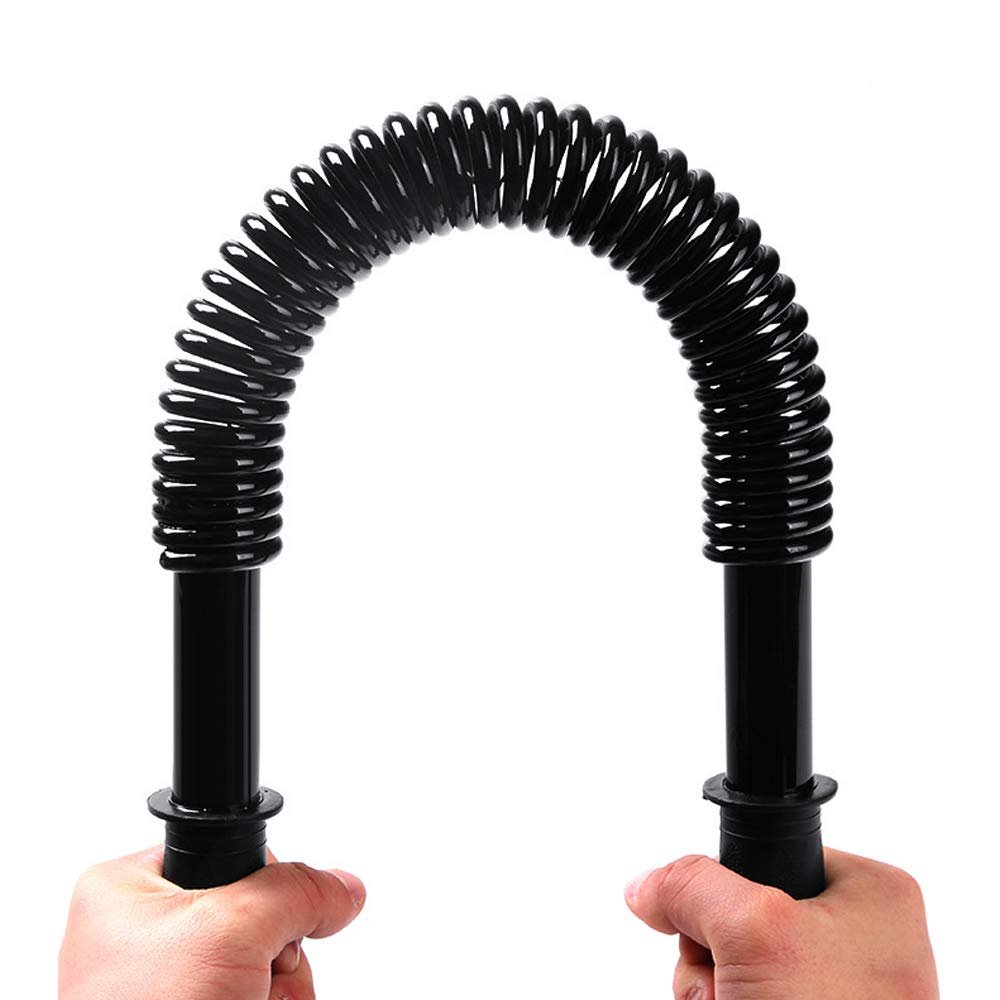 Boshen 110lbs Power Twister Bar for Arm Upper Body Strength Training Workout Heavy Duty Arm Builder (110lbs)