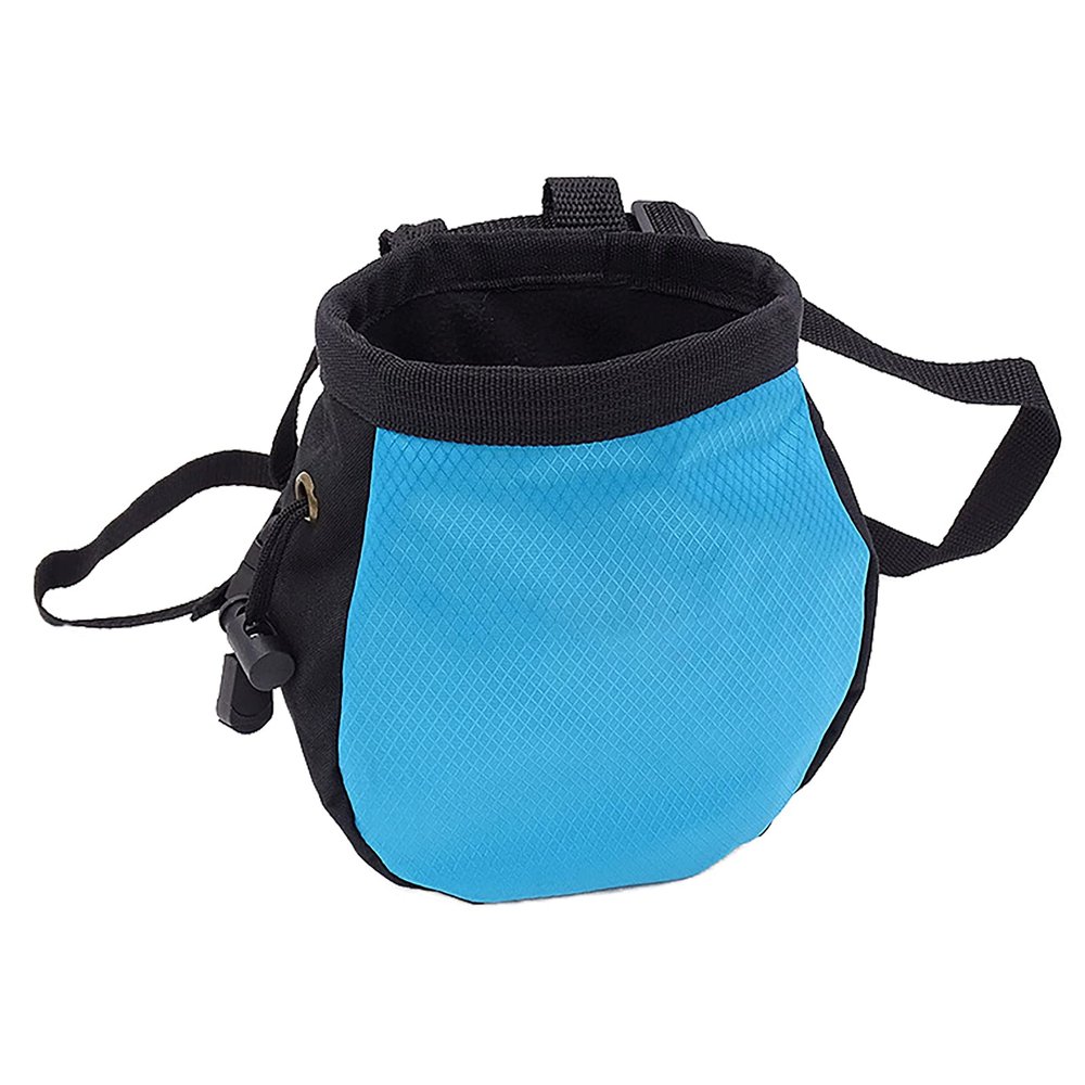 Drawstring Chalk Bag with Waistband for Rock Climbing Bouldering Weight Lifting Rock Climbing Bag Chalkbag Gymnastics Kit