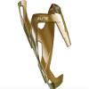 Elite Vico Glam Bottle Cage | Metal Gold White Graphic | Lightweight Cycling Water Bottle Holder view 1