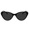 oriopxic Cat Eye Polarized Distance Glasses Womens -4.00 Outdoor Nearsighted Glasses Driving Myopia Glasses, Black/Polarized view 2