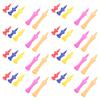 BESPORTBLE 180pcs Plastic Golf Spikes Golf Ball Tee Holder Reusable Tees Brush Supplies view 1