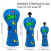 Barudan Golf Driver Head Cover 460cc, Blue Birdie Golf Driver Headcover for Men Golfer, Synthetic Leather Golf Club Protective Case view 3