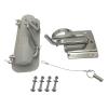 Akoleyer Boat 304 Stainless Steel Insta-Lock Quick Davits Replacement Set with Handle Pad view 3