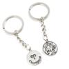 5 Pieces Keychain Keyring Door Car Key Chain Ring Tag Charms Supplies F0FL7Y Aries Tag view 1