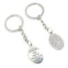 5 Pieces Keychain Keyring Door Car Key Chain Ring Tag Charms Supplies S7CN8Y Well Behaved Women Rarely Make History view 1