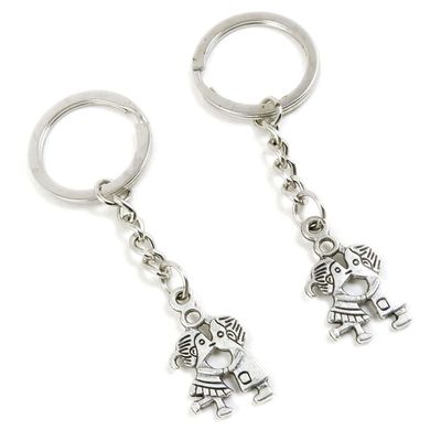 5 Pieces Keychain Keyring Door Car Key Chain Ring Tag Charms Supplies N8YH4G Lovers Boy Girl