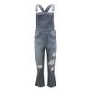 Jeans for Women Stretch Denim Casual Washed Rompers Overalls Bib Jumpsuits Ripped Denim Jeans Women's Women's Jeans H view 3