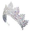 Beaupretty Outfits for Girls Crown for Wedding Alloy Rhinestone Crown Decorative Headpiece view 1