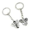 5 Pieces Keychain Keyring Door Car Key Chain Ring Tag Charms Supplies S5MO3L Thai Elephant Head view 1