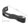 VBESTLIFE Headlight Holder, Front Light Holder Stand Bracket Cycling Part for Brompton Folding Bike(Black) view 2