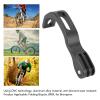 VBESTLIFE Headlight Holder, Front Light Holder Stand Bracket Cycling Part for Brompton Folding Bike(Black) view 3