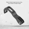 VBESTLIFE Headlight Holder, Front Light Holder Stand Bracket Cycling Part for Brompton Folding Bike(Black) view 4