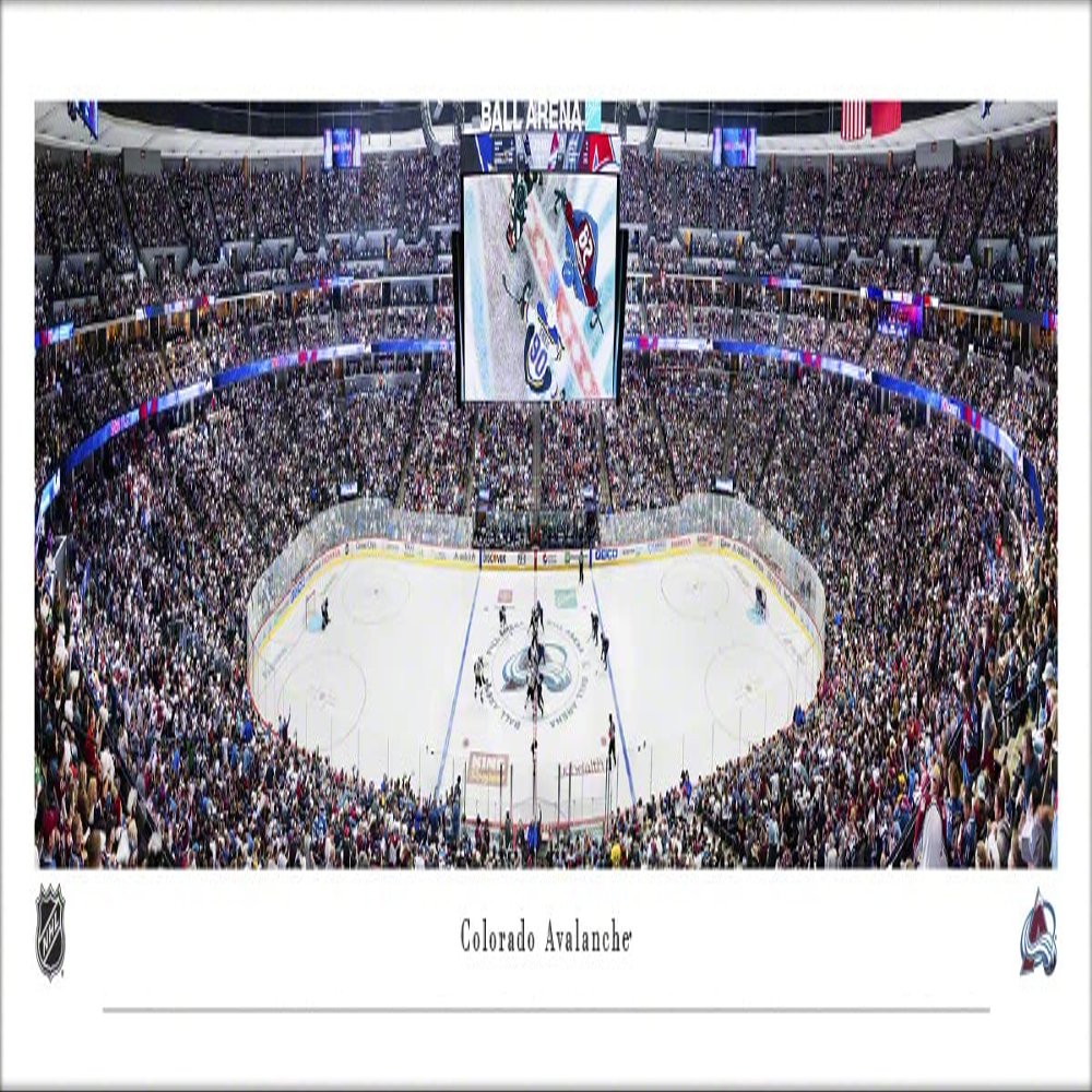 Colorado Avalanche - Unframed 40 x 13.5 NHL Poster by Blakeway Panoramas
