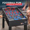 GoSports 48 Inch Game Room Size Foosball Table - Includes 4 Balls and 2 Cup Holders  Black, Oak, or White view 2