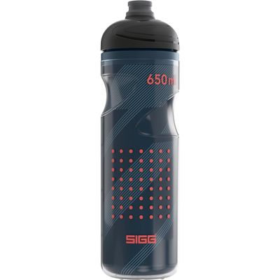 SIGG - Soft Bike Water Bottle - Pulsar Therm Night - Insulated - Squeezable - Dishwasher Safe - Lightweight - Leakproof - BPA Free - 22 Oz