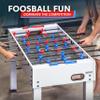 GoSports 48 Inch Game Room Size Foosball Table - Includes 4 Balls and 2 Cup Holders  Black, Oak, or White view 2