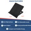 CTRL Sports Calf Stretcher Slant Board - Adjustable Slant Board for Calf Stretching, Non-Slip Foot Incline Board - Portable Stretch Board Equipment for Ankle, Achilles Tendon, Knee, Posture Exercise view 2