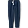 Lands' End Uniform Coed Kids Jogger Sweatpants Classic Navy Kids XX-Large view 1