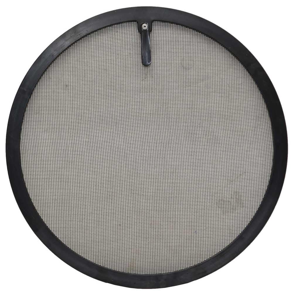Jim Black Boat Hatch Screen 595-10RND-SCN-09 | 10 Inch Round Black