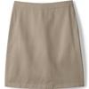 Lands' End Girls Slim Blend Chino Skort Top of Knee 16 Khaki