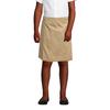 Lands' End Girls Slim Blend Chino Skort Top of Knee 16 Khaki view 2