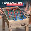 GoSports 48 Inch Game Room Size Foosball Table - Includes 4 Balls and 2 Cup Holders  Black, Oak, or White view 2