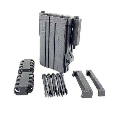 MCE Digital Armory M&P 15-22 Magazine Pouch - Black ABS Polymer, 1 Pocket, Snap Closure