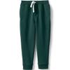 Lands' End Uniform Coed Kids Jogger Sweatpants Evergreen Kids X-Small view 1