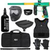 Action Village Empire Axe 2.0 Level 1 Protector Paintball Gun Package Kit (Dust Spearmint/Dust Gold, Glove Size: Small/Medium) view 1
