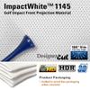 Elite Screens Designer Cut, 10'x13' ImpactWhite DIY Raw Projector Screen Material for Golf/Multi-Sport Simulation, Folded Packing RM-10X13-IPW1145 view 4