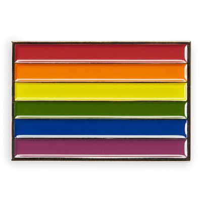 CARKELLA by Wallaroo Pride Single Sided Emblem Enameled Rectangular Personalize Your Sun Hat Personalize Your Sun Hat with Magnetic Style Versatile Golf Ball Marker Multi