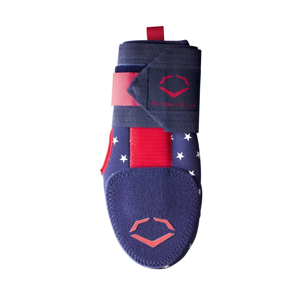 EvoShield,Baseball, unisex-adult Sliding Mitt - Navy/Scarlet/White, Left Hand