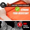 Frelaxy Emergency Blanket 2-Pack/4-Pack, Extra-Thick Extra-Large Space Blankets with Whistles, Storage Pouchs, and EVA case view 3