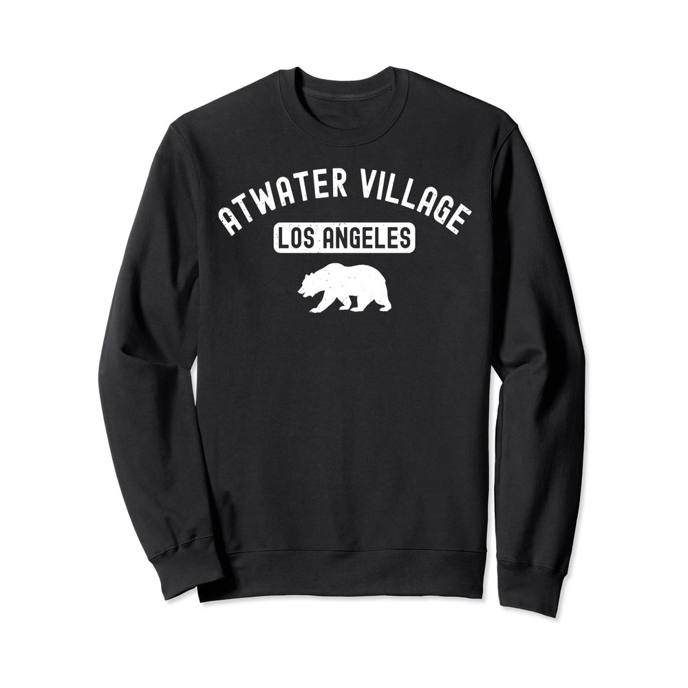 Atwater Village Los Angeles Street Sign Glendale California Sweatshirt