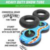 GoSports Heavy Duty 2 Person Winter Snow Tube with Premium Canvas Cover - America, Blue, Red or Retro view 2