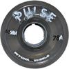ATOM WHEELS - Outdoor Quad Roller Wheels 78A - Pulse - 65x37 Black - 1 Pack - 4 Wheels view 1