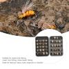 Joyzan Fly Fishing Flies, Fly Fish Lure Kit Accessory Flyfishing Gear Floating Same Lures Dry Insect Set Box Lakes Rivers Reservoirs Nymphs Streams Sinking Salmon Realstic Trouts Emerger 40Pcs view 3