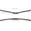 31.8 Bike Handlebar - 25mm, 55mm, 70mm, 90mm,120mm Riser Handlebar - 780mm Aluminium Alloy Mountain Bike Bicycle Handlebars (31.8-25mm Rise) view 4