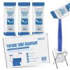 Poesie 50 Packets Poo Urine Powder for Portable Toilet Absorbent Gel for Outdoor Recreation and Home Emergency Toilet Waste Gelling and Deodorizing Powder view 1