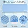 BOGI 4 Pack Cooling Towel, Cooling Towels for Neck and Face-40"x12"- Ice Towel for Instant Cooling, Soft Breathable Chilly Towel, Stay Cool for Yoga, Sport, Gym, Camping & More Activities (BGGPink4) view 2